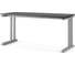 Стол офисный Kobor L1-140/70 aluminum/wood 211925 1