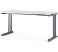 Стол офисный Kobor L1-160/70 graphite/premium 211780