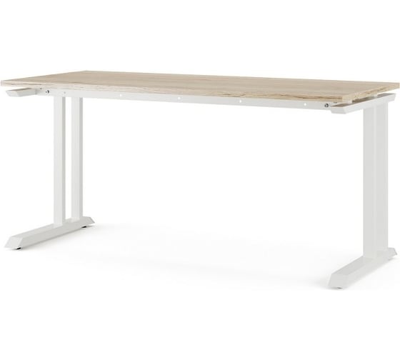 Стол офисный Kobor L1-160/70 white/natural 212051