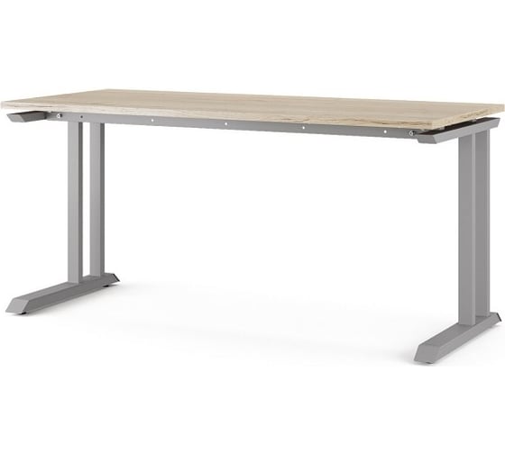 Стол офисный Kobor L1-160/70 aluminum/natural 211947
