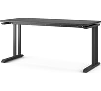 Стол офисный Kobor L1-160/70 black/wood 211718