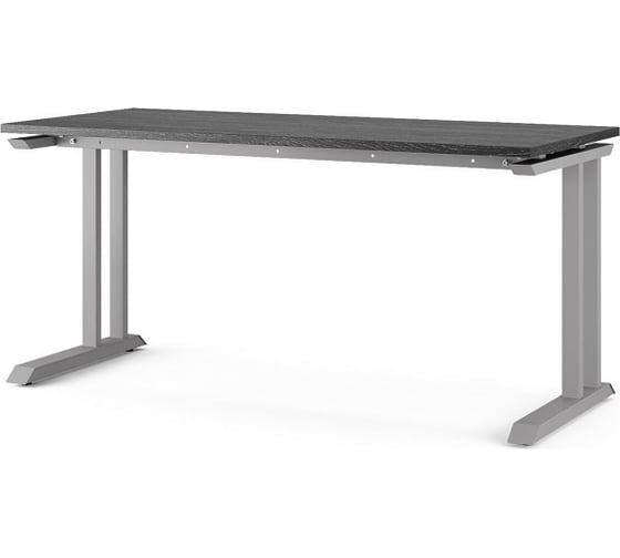 Стол офисный Kobor L1-160/70 aluminum/wood 211926