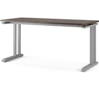 Стол офисный Kobor L1-160/70 aluminum/charlston 211968