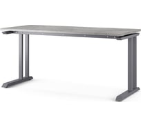 Стол офисный Kobor L1-160/70 graphite/chicago 211801