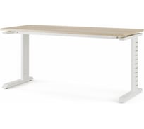 Стол офисный Kobor L2-140/70 white/natural 212466