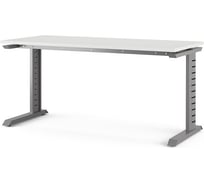 Стол офисный Kobor L2-140/70 aluminum/premium 212299