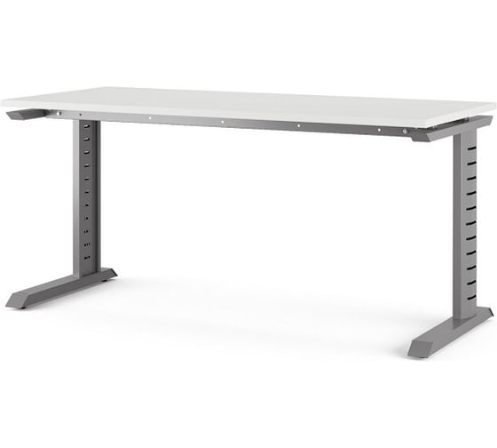 Стол офисный Kobor L2-140/70 aluminum/premium 212299