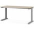 Стол офисный Kobor L2-140/70 aluminum/natural 212362 1