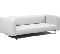 Диван офисный 3-х местный Шарм Акцент экокожа белый 34062026607