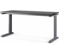 Стол офисный Kobor L2-140/70 graphite/wood 212237