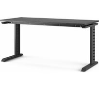 Стол офисный Kobor L2-160/70 black/wood 212134
