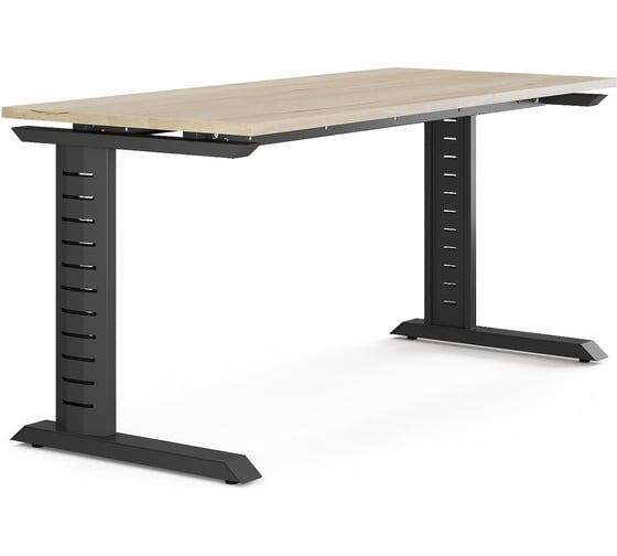 Стол офисный Kobor L2-160/70 black/natural 212155