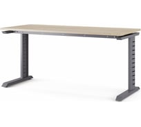 Стол офисный Kobor L2-160/70 graphite/natural 212259