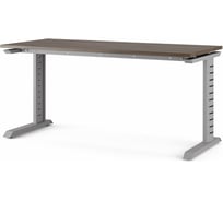 Стол офисный Kobor L2-160/70 aluminum/charlston 212384