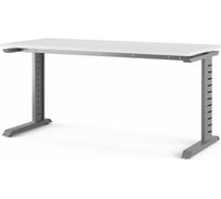 Стол офисный Kobor L2-160/70 aluminum/premium 212300
