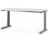 Стол офисный Kobor L2-160/70 aluminum/premium 212300 1