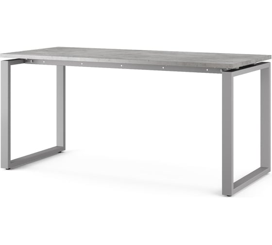Стол офисный Kobor O1-160/70 aluminum/chicago 213153
