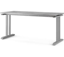 Стол офисный Kobor T-160/70 aluminum/chicago 212737