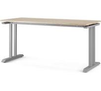 Стол офисный Kobor T-160/70 aluminum/natural 212779