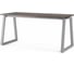 Стол офисный Kobor TR-140/70 aluminum/charlston 214047 1