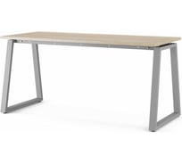 Стол офисный Kobor TR-140/70 aluminum/natural 214026