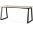 Стол офисный Kobor TR-160/70 black/natural 213819 1