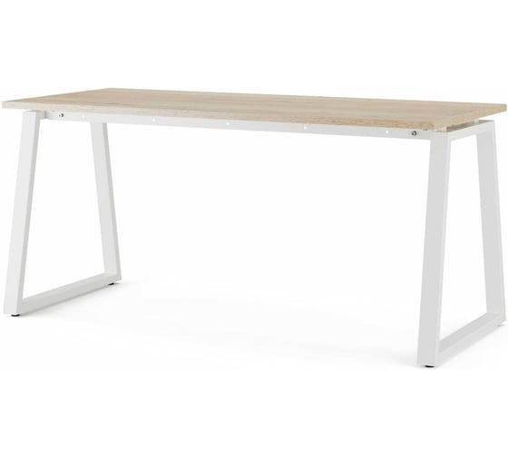 Стол офисный Kobor TR-160/70 white/natural 214131