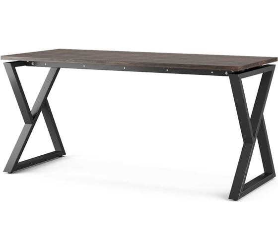 Стол офисный Kobor W-140/70 black/charlston 211343