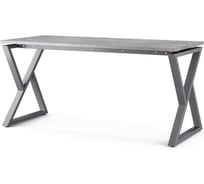 Стол офисный Kobor W-160/70 graphite/chicago 211385