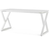 Стол офисный Kobor W-160/70 white/premium 211572