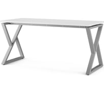 Стол офисный Kobor W-160/70 aluminum/premium 211468