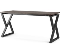 Стол офисный Kobor W-160/70 black/charlston 211344