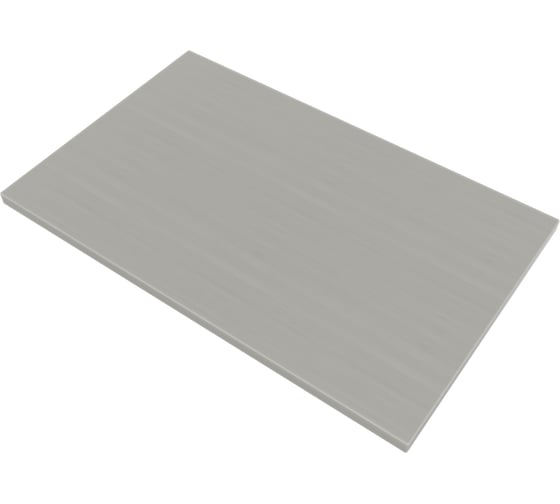 Столешница деревянная для стола Solarius цвет платины, 130x80x4 см Stsosna13080plat