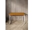 Стол компьютерный Solarius Loft, 110x60 см, с полкой под столешницей, цвета ольхи с белым металлическим каркасом stol-polka-olha-11060-white 4