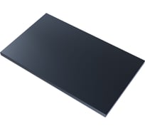 Столешница деревянная для стола Solarius 130x20x4 см, цвет антрацит Stsosna13020ser