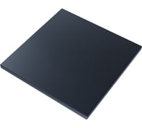 Столешница деревянная для стола Solarius 30x30x4 см, цвет антрацит Stsosna3030ser