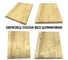 Столешница деревянная для стола Solarius 60x20x4 см, без шлифовки и покраски Stsosna6020net 6