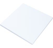 Столешница деревянная для стола Solarius 40x40x4 см, цвет белый Stsosna4040bel