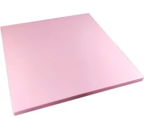 Столешница деревянная для стола Solarius 40x40x4 см, цвет розовый Stsosna4040roz