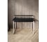 Стол компьютерный Solarius Loft, 140x60 см, с подставкой под монитор и полкой под столешницей, цвета черного оникса с белым металлическим каркасом stol-podstavka-polka-onix-14060-white 3