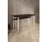 Стол компьютерный Solarius Loft, 130x60 см, с полкой под столешницей, цвета венге с белым металлическим каркасом stol-polka-ven-13060-white 4