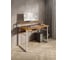 Стол компьютерный Solarius Loft, 130x60 см, с подставкой под монитор и полкой под столешницей, цвета ольхи с белым металлическим каркасом stol-podstavka-polka-olha-13060-white 5