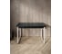Стол компьютерный Solarius Loft, 140x60 см, с полкой под столешницей, цвета черного оникса с белым металлическим каркасом stol-polka-onix-14060-white 3