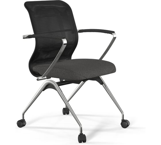 Кресло МЕТТА Sit 8 M4-9K - X2+Bahama /Uh00/Wh12/K5cF(F53.W02), черный-темно-серый z509227841 1