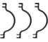 Выдвижная многофункциональная корзина Mebax 3 уровня, напр. нижние, (сталь) модуль 250мм, 425х210х457, 00-00003260 7