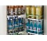 Выдвижная колонна Mebax 6 корзин + навесные 6 корзин мм, (хром. железо) модуль 450мм, 520х414х(1900-2200) 00-00003226 2
