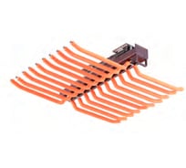 Брючница двойная верхняя выдвижная Mebax модуль _600 мм, 580х460х130 мм, оранжевый, 00-00003342