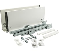 Комплект системы выдвижения Lemax PROF Lembox, H=199, L=400 мм, белый Lembox-199-400-WT-S