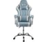 Кресло игровое Filum FL-CH-G-010 крестовина из металла/хром, спинка/сиденье экокожа, газлифт 100мм, колеса пластик с белой окантовкой, подушка для шеи, 00-01113083 1
