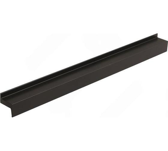 Ручка накладная MAKMART Zet L 330мм, отделка черный матовый, покраска ZET.0330.9005